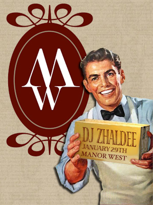 Old Ad Themed Club Flyer