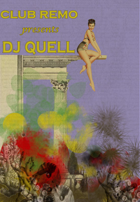 Diver Themed Club Flyer